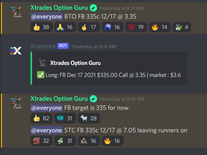 xtrades discord review options